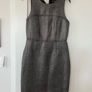 Banana Republic Gray Halter Sheath Mini Dress